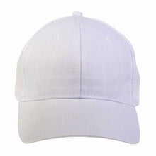 Carica l'immagine nel visualizzatore di Gallery, cappellini da personalizzare in cotone colore bianco_bianco 1172633 DET01