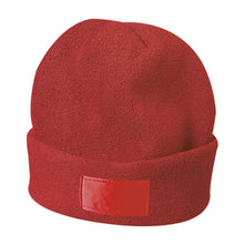 Carica l'immagine nel visualizzatore di Gallery, cuffie e berretti promozionali in pile colore rosso_rosso 1181122 VAR04