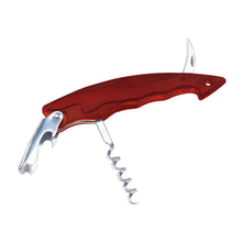 Carica l'immagine nel visualizzatore di Gallery, cavatappi apribottiglie e tappi personalizzabili in plastica colore rosso_rosso 1175724 DET01