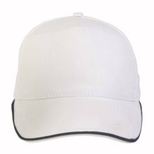Carica l'immagine nel visualizzatore di Gallery, cappellini da personalizzare in cotone colore bianco_bianco 1178023 DET01