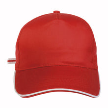 Carica l'immagine nel visualizzatore di Gallery, cappellini personalizzabili in cotone colore rosso_rosso 1178023 DET01