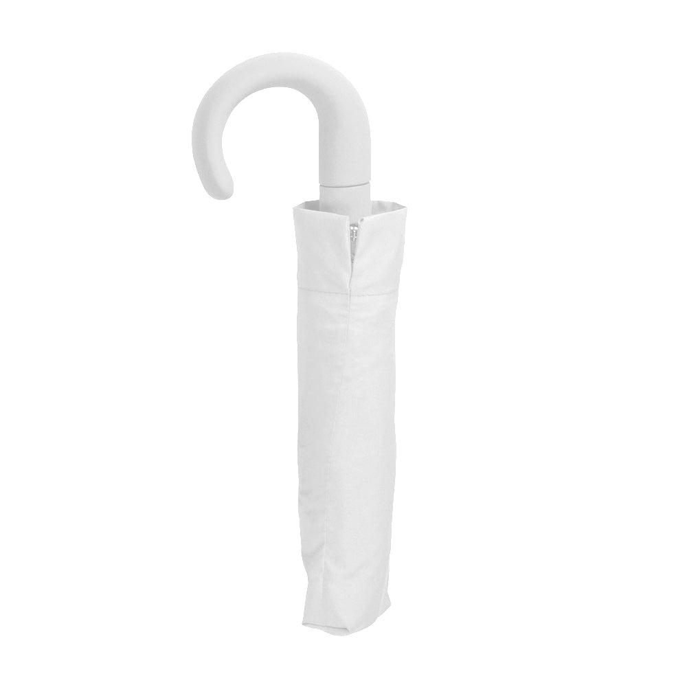 Carica l'immagine nel visualizzatore di Gallery, ombrelli pieghevoli da personalizzare in poliestere colore bianco_bianco 1178218 DET02