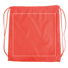 Carica l'immagine nel visualizzatore di Gallery, zainetti a sacco personalizzabili in poliestere colore rosso_rosso 1178820 DET02