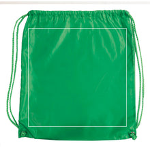 Carica l'immagine nel visualizzatore di Gallery, zainetti a sacco promozionali in poliestere colore verde_verde 1178820 DET02