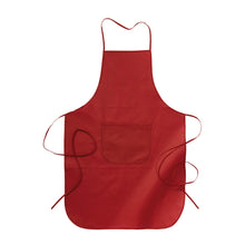 Carica l'immagine nel visualizzatore di Gallery, grembiuli e cappelli chef personalizzabili in tnt colore rosso_rosso 1179117 VAR04