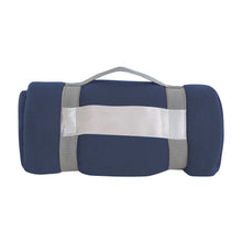 Carica l'immagine nel visualizzatore di Gallery, plaid e coperte personalizzati in pile colore blu_blu 1181125 DET02