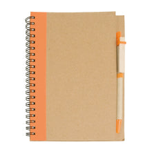 Carica l'immagine nel visualizzatore di Gallery, block notes e taccuini promozionali in carta colore arancione_arancione 1181173 VAR03