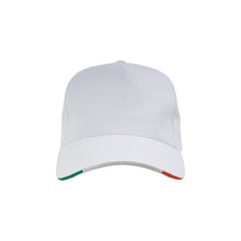 Carica l'immagine nel visualizzatore di Gallery, cappellini da personalizzare in cotone colore bianco_bianco 1182022 DET01