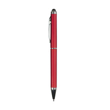 Carica l'immagine nel visualizzatore di Gallery, biro touchscreen per tablet promozionali in plastica colore rosso_rosso 1184548 DET01