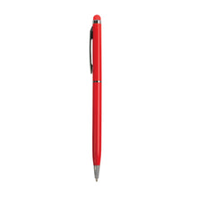 Carica l'immagine nel visualizzatore di Gallery, penne touchscreen promozionali in metallo colore rosso_rosso 1184557 DET01