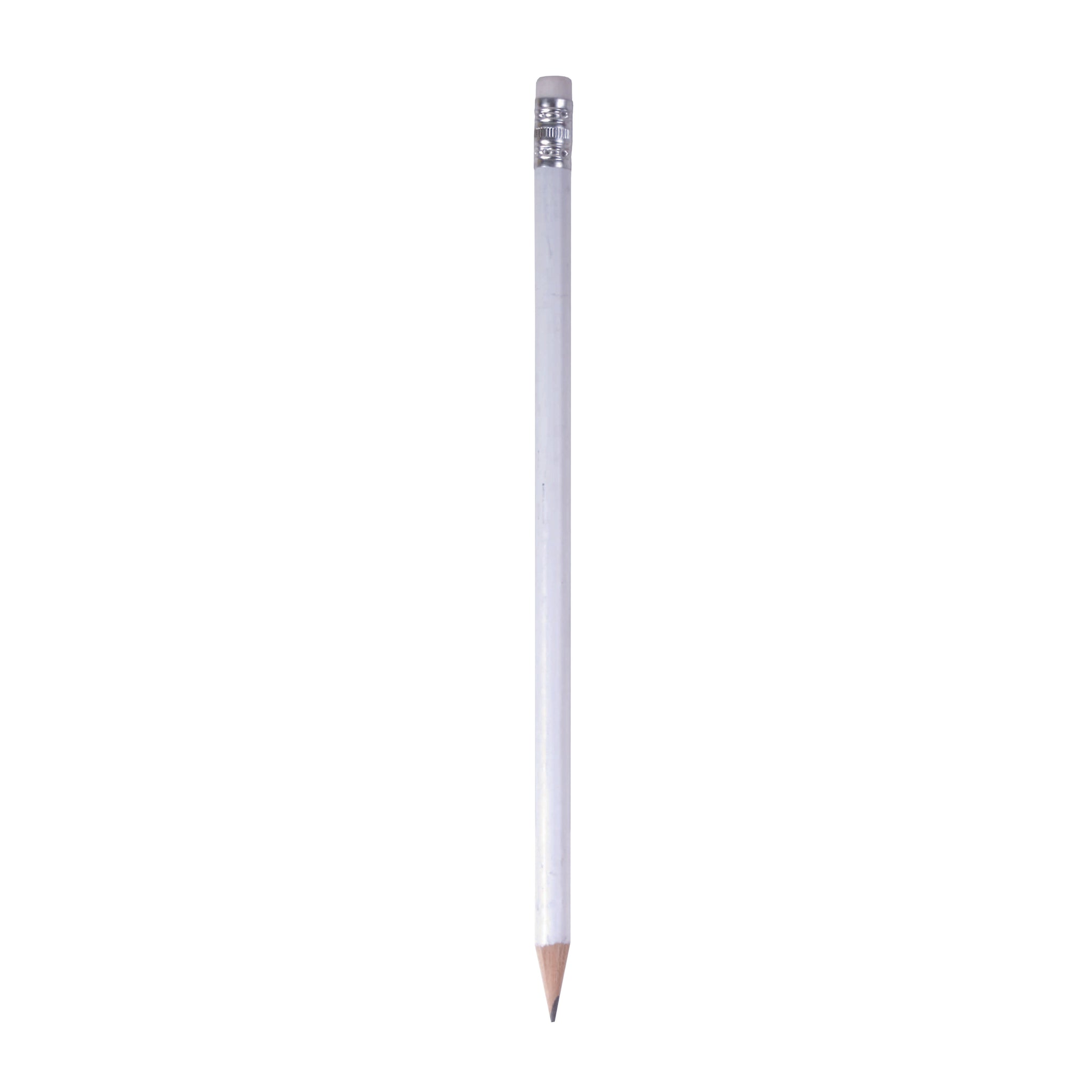matite e portamine da personalizzare in legno colore bianco_bianco 1185530 VAR03