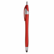 Carica l'immagine nel visualizzatore di Gallery, penne touchscreen per tablet promozionali in abs colore rosso_rosso 1186526 DET01