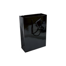 Carica l'immagine nel visualizzatore di Gallery, shopper personalizzate in carta colore nero_nero 1186840 VAR01