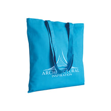 Carica l'immagine nel visualizzatore di Gallery, borse stampate con logo in cotone colore celeste_azzurro 1186862 DET03