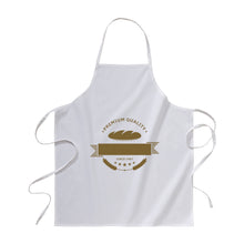 Carica l'immagine nel visualizzatore di Gallery, grembiuli e cappelli chef da personalizzare in cotone colore bianco_bianco 1187151 DET01