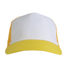 Carica l'immagine nel visualizzatore di Gallery, cappellini personalizzabili in poliestere colore giallo_giallo 1189018 DET01