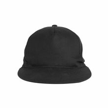 Carica l'immagine nel visualizzatore di Gallery, cappellini personalizzati in cotone colore nero_nero 1189019 DET01