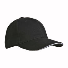 Carica l'immagine nel visualizzatore di Gallery, cappellini personalizzati in cotone colore nero_nero 1189022 VAR01