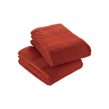 Carica l'immagine nel visualizzatore di Gallery, asciugamani personalizzabili in cotone colore rosso_rosso 1189148 VAR03