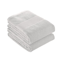 Carica l'immagine nel visualizzatore di Gallery, asciugamani da personalizzare in cotone colore bianco_bianco 1189161 VAR01