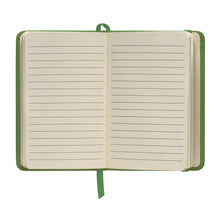 Carica l'immagine nel visualizzatore di Gallery, block notes e taccuini promozionali in pu colore verde_verde 1189191 DET01