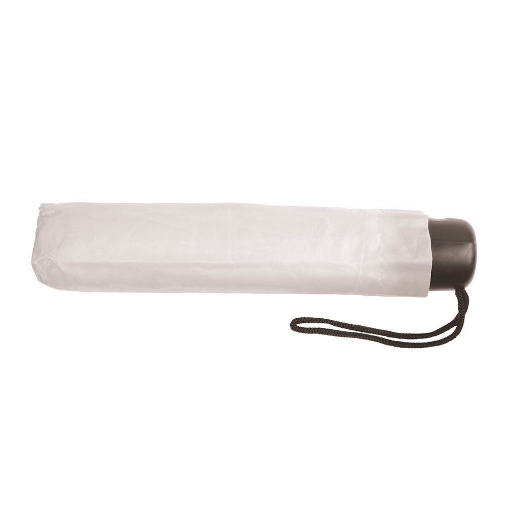 Carica l'immagine nel visualizzatore di Gallery, ombrelli pieghevoli da personalizzare in poliestere colore bianco_bianco 1189219 DET02