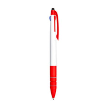 Carica l'immagine nel visualizzatore di Gallery, penne touchscreen per tablet promozionali in plastica colore rosso-bianco_rosso 1189530 DET01