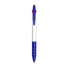 Carica l'immagine nel visualizzatore di Gallery, penne touchscreen personalizzate in plastica colore blu-bianco_blu 1189530 VAR02