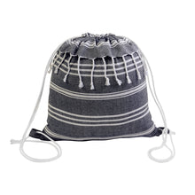 Carica l'immagine nel visualizzatore di Gallery, zainetti a sacco personalizzati in cotone colore blu_blu 1189857 DET01