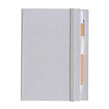 Carica l'immagine nel visualizzatore di Gallery, block notes e taccuini da personalizzare in carta colore bianco_bianco 1190125 VAR01