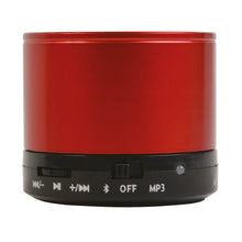 Carica l'immagine nel visualizzatore di Gallery, casse speaker bluetooth promozionali in metallo colore rosso_rosso 1190205 DET01
