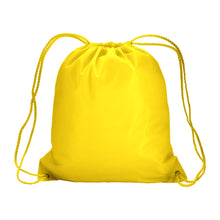 Carica l'immagine nel visualizzatore di Gallery, zainetti a sacco personalizzabili in poliestere colore giallo_giallo 1190847 DET01