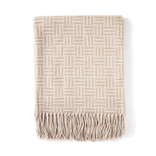 Carica l'immagine nel visualizzatore di Gallery, plaid e coperte pubblicitari in acrilico colore marrone_marrone 122291171 VAR03