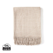 Carica l'immagine nel visualizzatore di Gallery, plaid e coperte pubblicitari in acrilico colore marrone_marrone 122291171 DET01