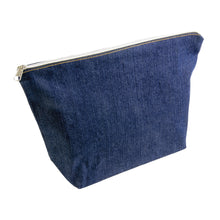 Carica l'immagine nel visualizzatore di Gallery, pochette e beauty case personalizzate in cotone colore jeans_blu 1191820 DET02