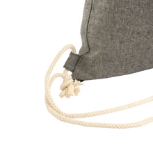 Carica l'immagine nel visualizzatore di Gallery, zainetti a sacco personalizzati in cotone colore nero_nero 1191853 DET02