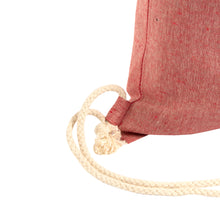 Carica l'immagine nel visualizzatore di Gallery, zainetti a sacco personalizzabili in cotone colore rosso_rosso 1191853 DET02