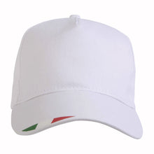 Carica l'immagine nel visualizzatore di Gallery, cappellini da personalizzare in poliestere colore bianco_bianco 1192019 DET01