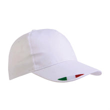 Carica l'immagine nel visualizzatore di Gallery, cappellini da personalizzare in cotone colore bianco_bianco 1192020 VAR02