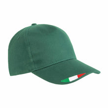 Carica l'immagine nel visualizzatore di Gallery, cappellini promozionali in cotone colore verde_verde 1192020 VAR05