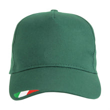 Carica l'immagine nel visualizzatore di Gallery, cappellini promozionali in cotone colore verde_verde 1192020 DET01