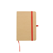 Carica l'immagine nel visualizzatore di Gallery, block notes e taccuini personalizzabili in carta riciclata colore rosso_rosso 1192127 VAR03