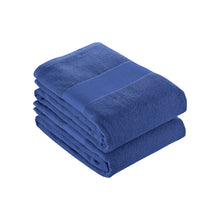 Carica l'immagine nel visualizzatore di Gallery, asciugamani personalizzati in cotone colore royal_royal 1192174 VAR03