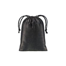 Carica l'immagine nel visualizzatore di Gallery, sacchetti regalo personalizzati in cotone colore nero_nero 1192832 DET01