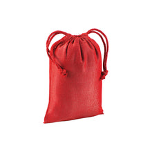 Carica l'immagine nel visualizzatore di Gallery, sacchetti regalo personalizzabili in cotone colore rosso_rosso 1192832 VAR05