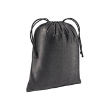 Carica l'immagine nel visualizzatore di Gallery, sacchetti regalo personalizzati in cotone colore nero_nero 1192833 VAR01