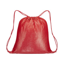 Carica l'immagine nel visualizzatore di Gallery, zainetti a sacco personalizzabili in cotone colore rosso_rosso 1192834 DET01