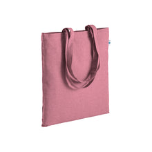 Carica l'immagine nel visualizzatore di Gallery, borse shopper stampate con logo in cotone riciclato colore rosa_rosa 1192839 VAR05