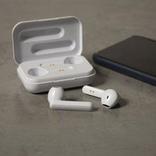 Carica l'immagine nel visualizzatore di Gallery, auricolari wireless da personalizzare in abs colore bianco_bianco 1193159 DET06