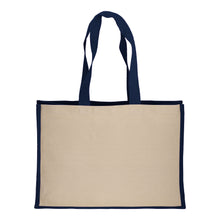 Carica l'immagine nel visualizzatore di Gallery, borse personalizzate in juta colore blu_blu 1193842 DET01